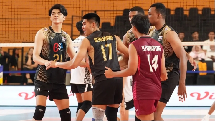 วอลเลย์บอลชายไทย ชนะ เมียนมา สบาย SEA V Cup 2026 สนาม 2 นัด 1