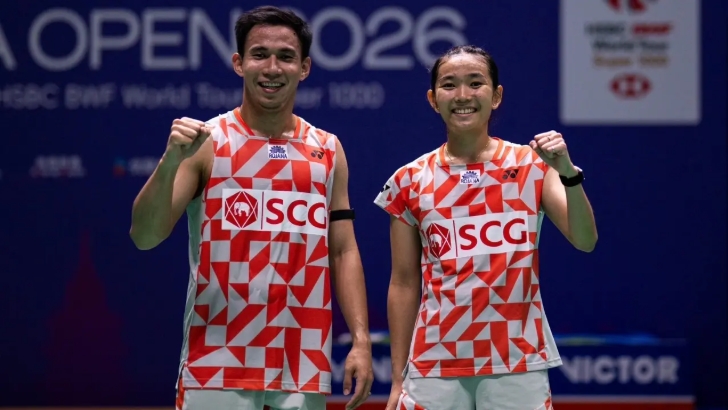 “บาส-เฟม” ย้ำชัยคู่ไต้หวัน หนที่ 8 ลิ่วรอบก่อนรองฯ “ไชน่า โอเพ่น 2026”